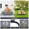 Large Indoor Outdoor Camping Steel Frame Elevated Pet Cot Mat